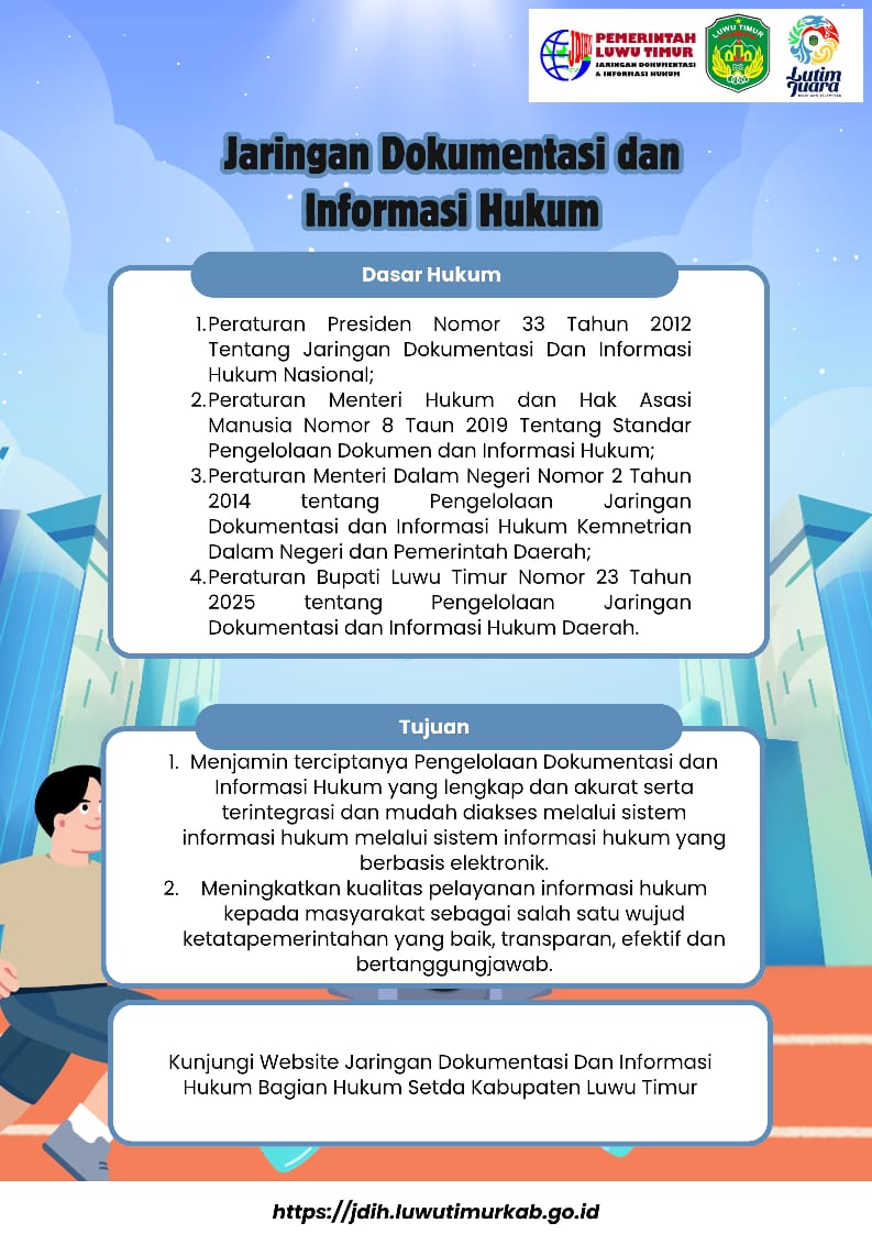 Jaringan Dokumentasi & Informasi Hukum Kabupaten Luwu Timur